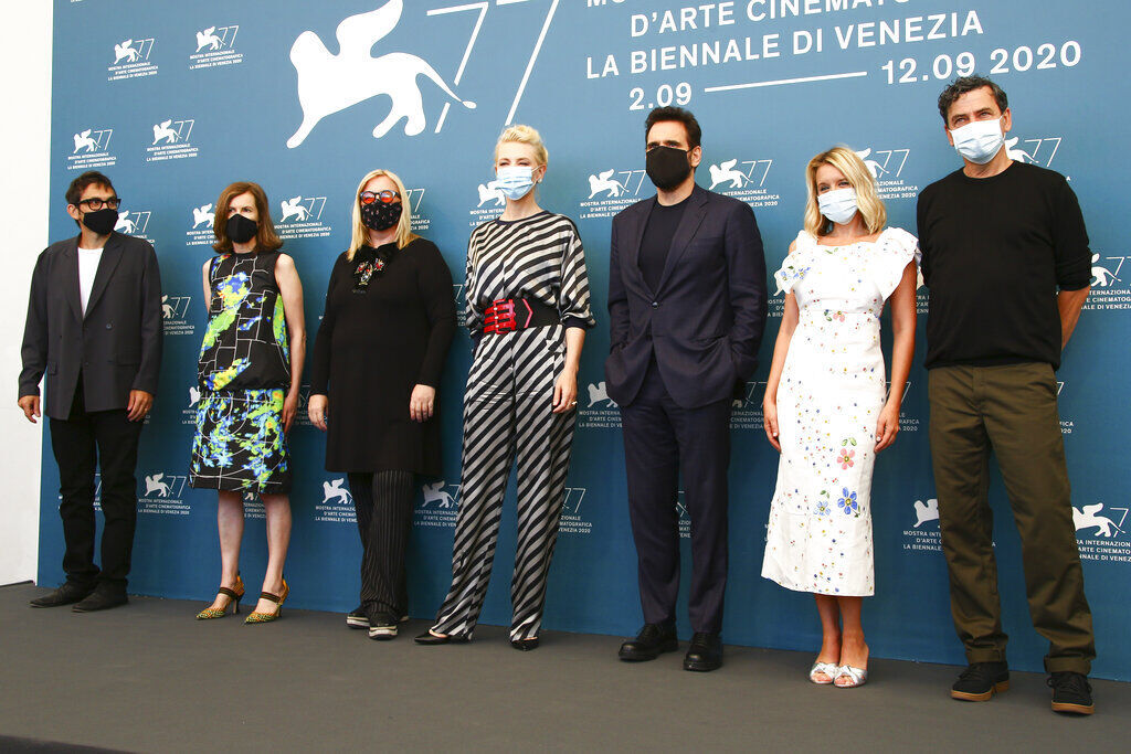 APTOPIX Italy Venice Film Festival 2020 Jury Photo Call